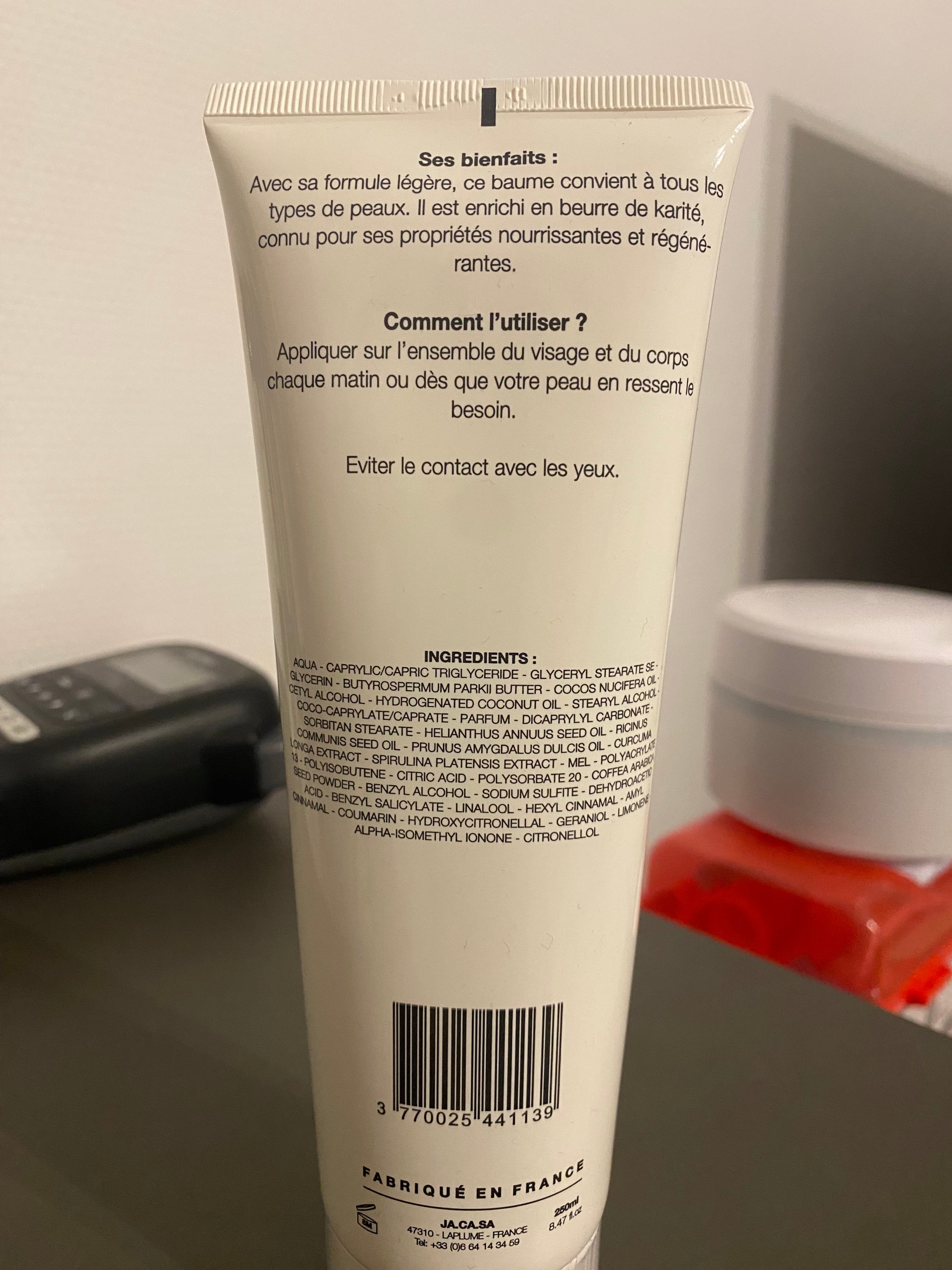 Baume ultra réparateur, Eskalia