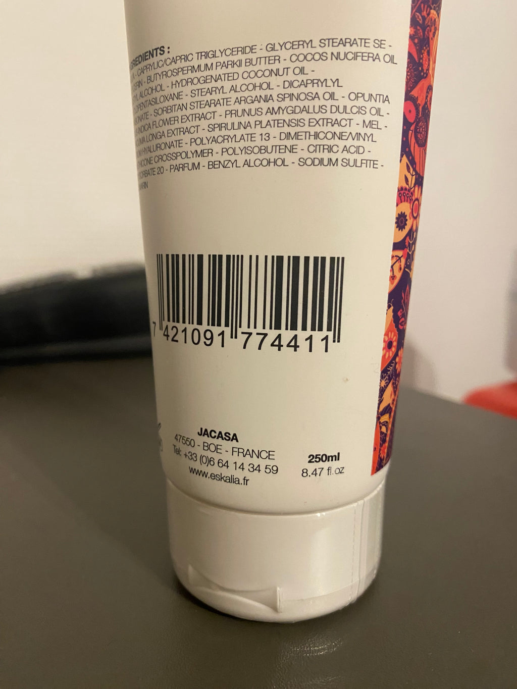 Baume ultra réparateur, Eskalia