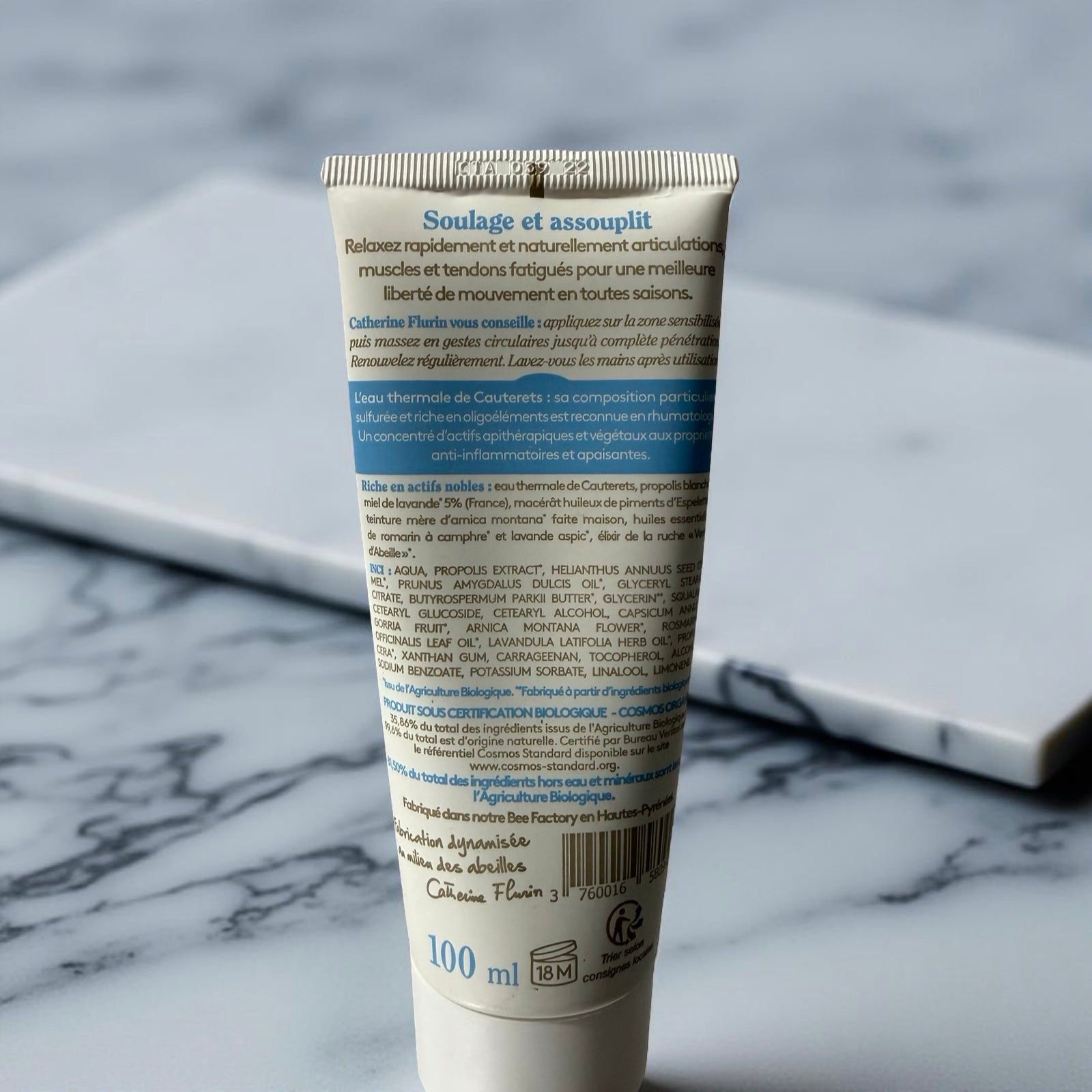 Crème thermale Articulaire Bio - 100 ml - Ballot-Flurin