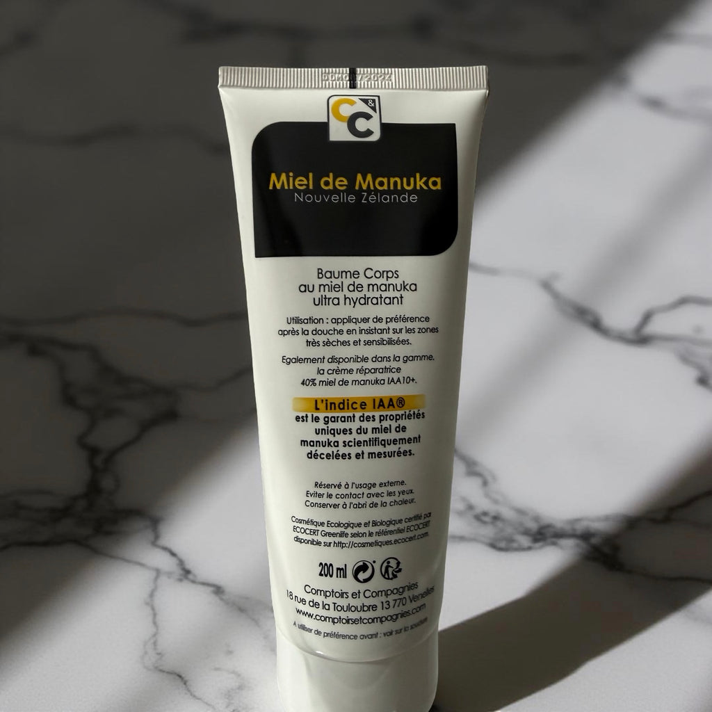 Baume Corps au miel de manuka ultra hydratant 200 Ml