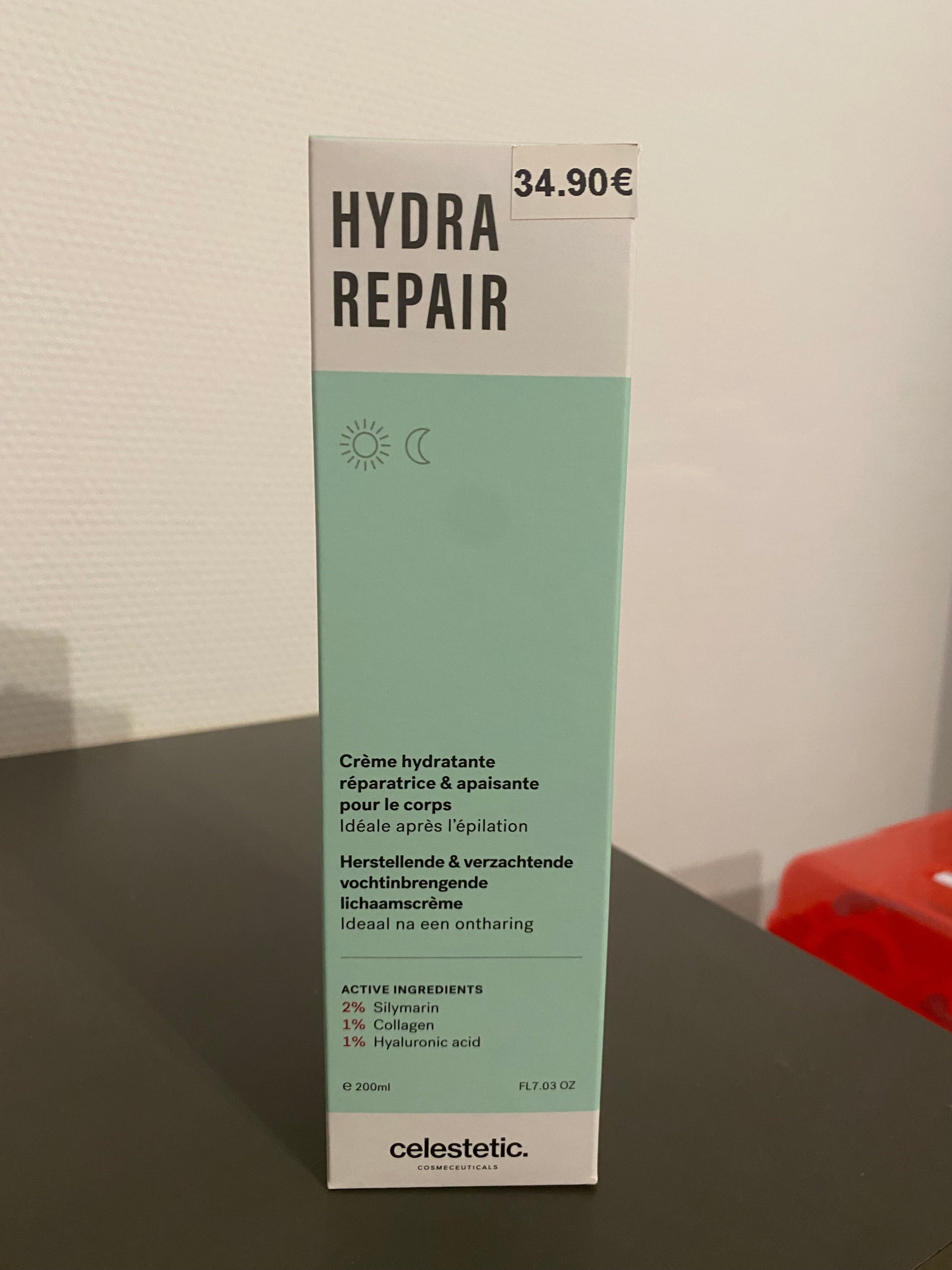 HYDRA REPAIR Crème hydratante réparatrice & apaisante pour le corps