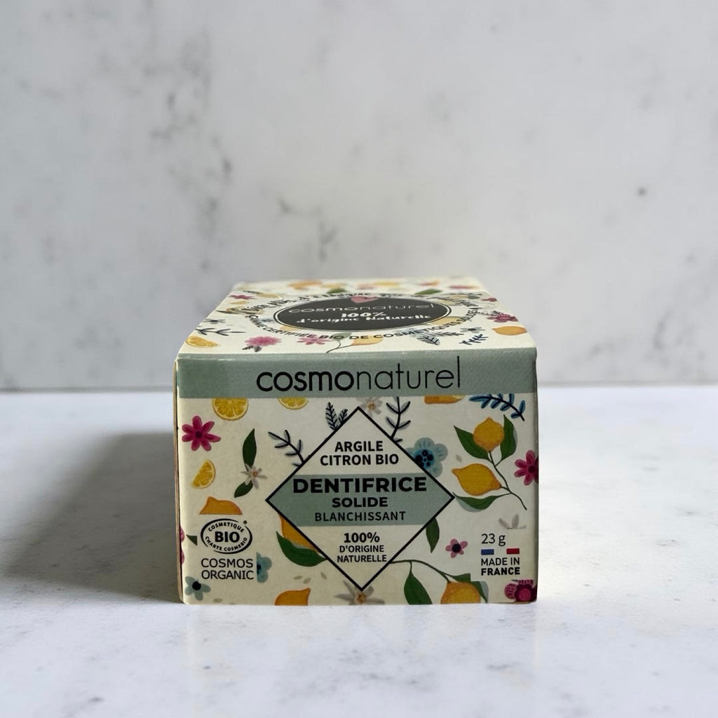 DENTIFRICE SOLIDE BLANCHISSANT ARGILE CITRON 23G