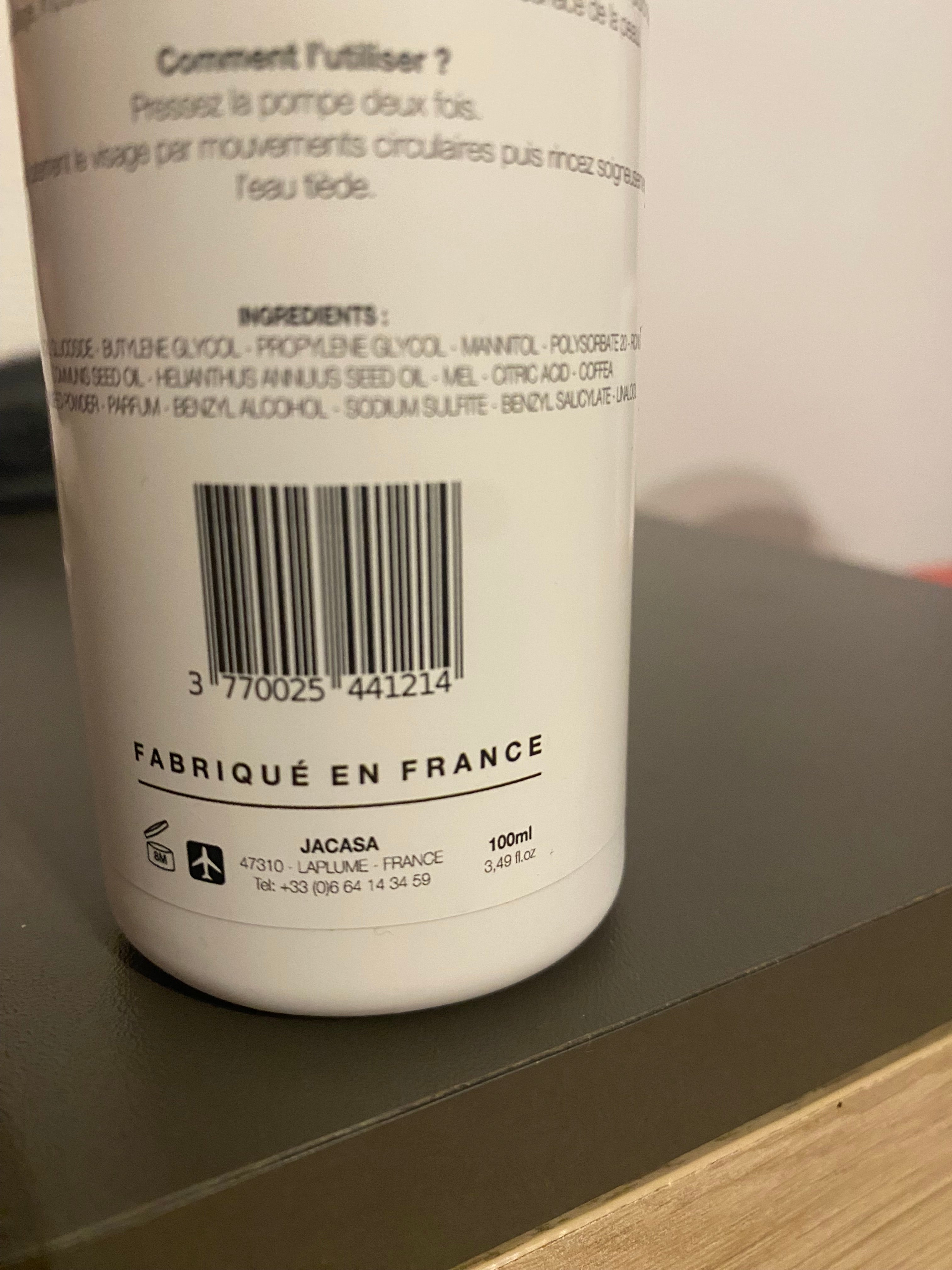 Fluide nettoyant moussant, Eskalia