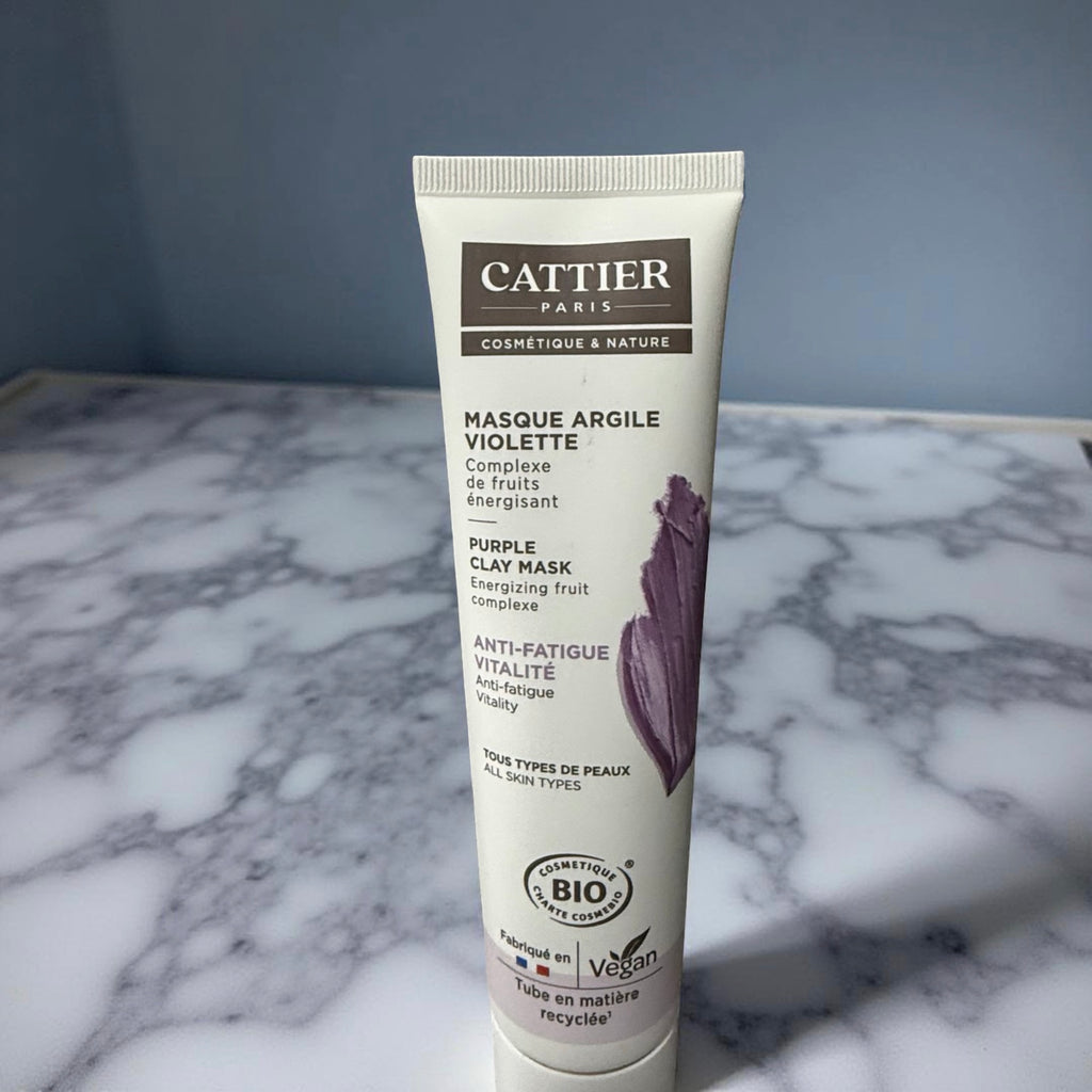 Cattier Masque Crème Argile Violette Bio 100 Ml