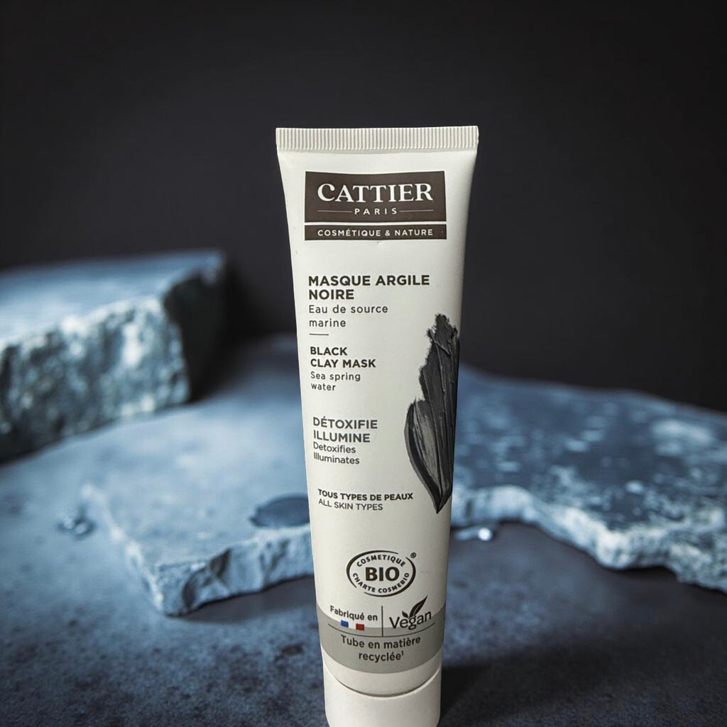 Cattier Masque Argile Noire Bio 100 ml