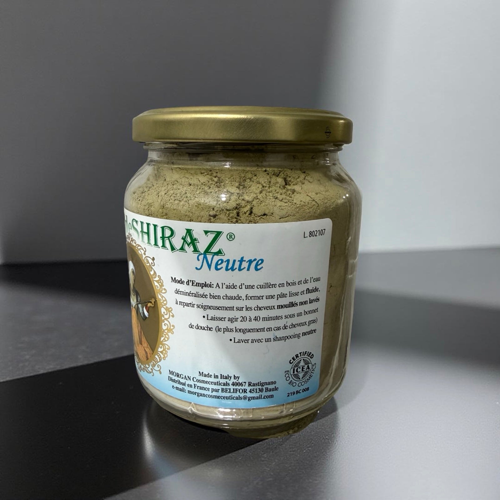 Henne De Shiraz Coloration végétale Blond doré pot 150g