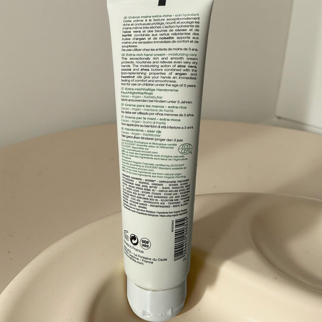 Melvita Crème Mains Extra-Riche - 150 ml Bio