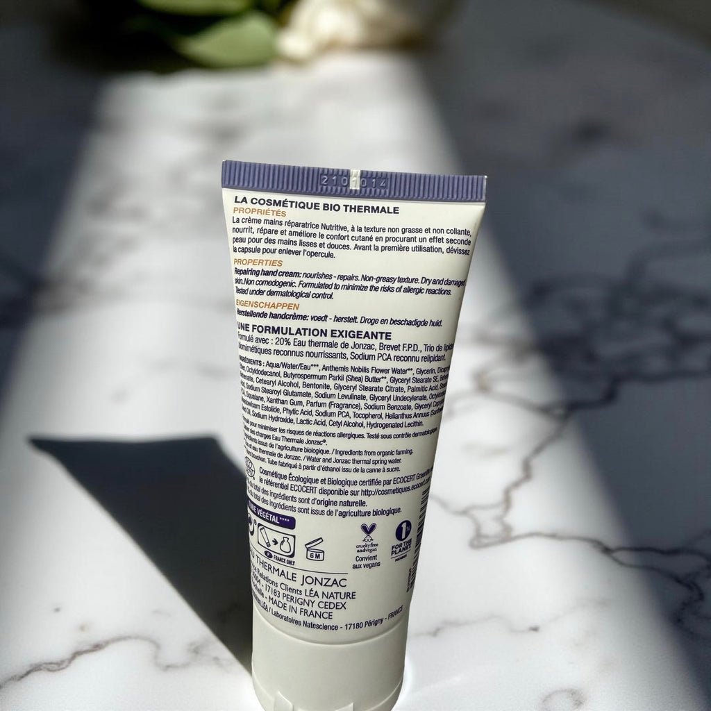 Nutritive Crème Mains Réparatrice Bio