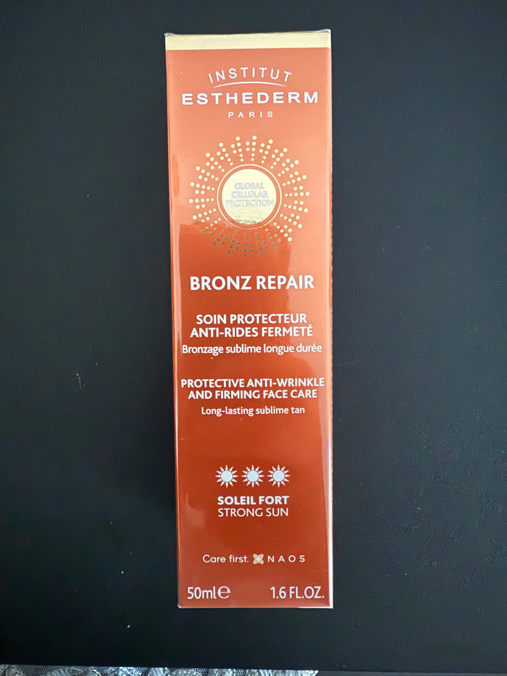 SOIN PROTECTEUR ANTI-RIDES FERMETÉ - SOLEIL FORT 50 ML