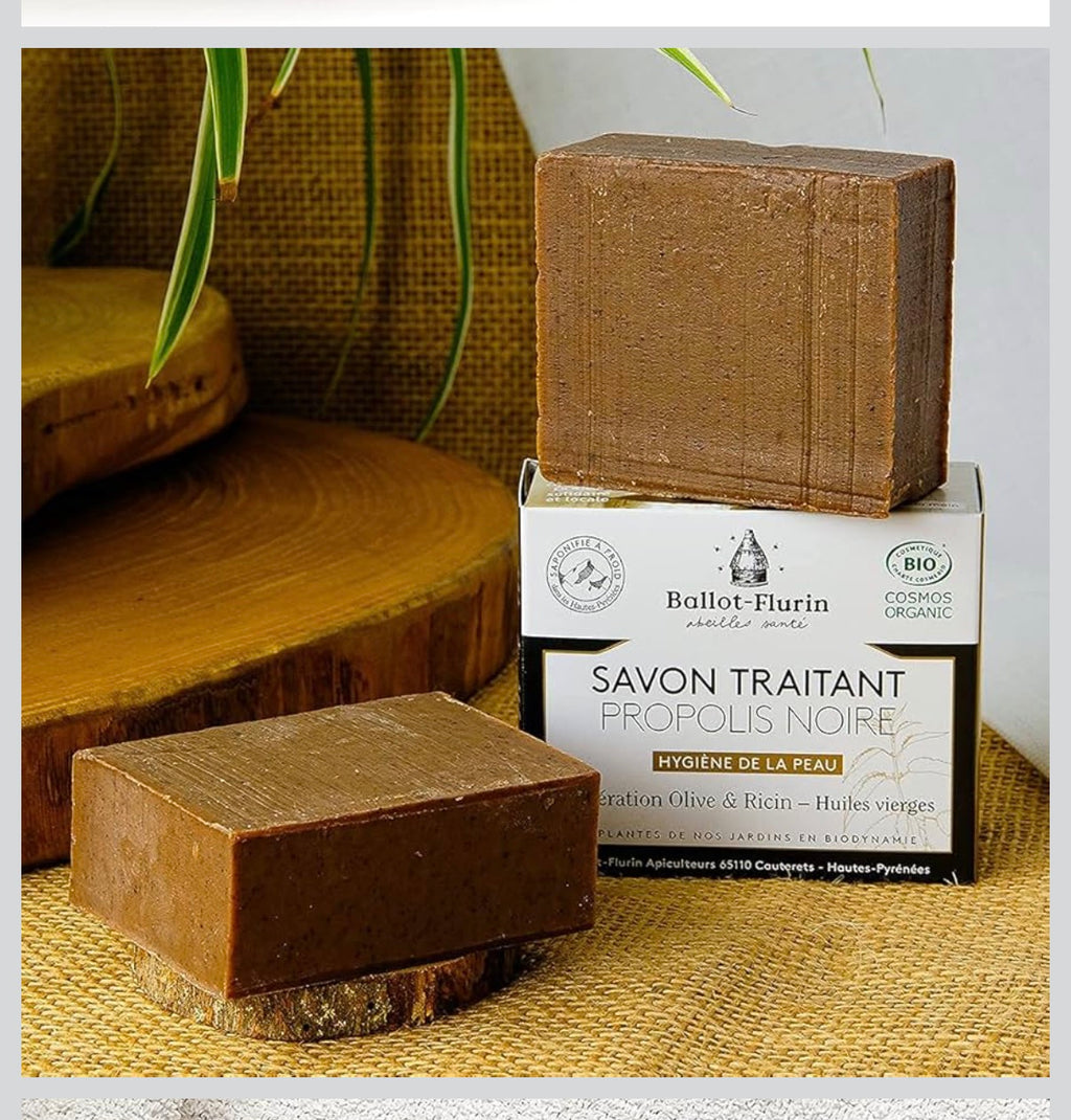 Savon Traitant à la Propolis noire Bio
